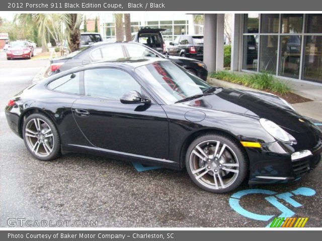 2012 Porsche 911 Black Edition Coupe in Black