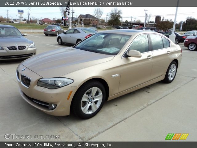 2012 BMW 5 Series 528i Sedan in Milano Beige Metallic