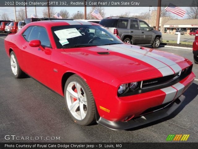 2012 Dodge Challenger SRT8 392 in Redline 3 Coat Pearl