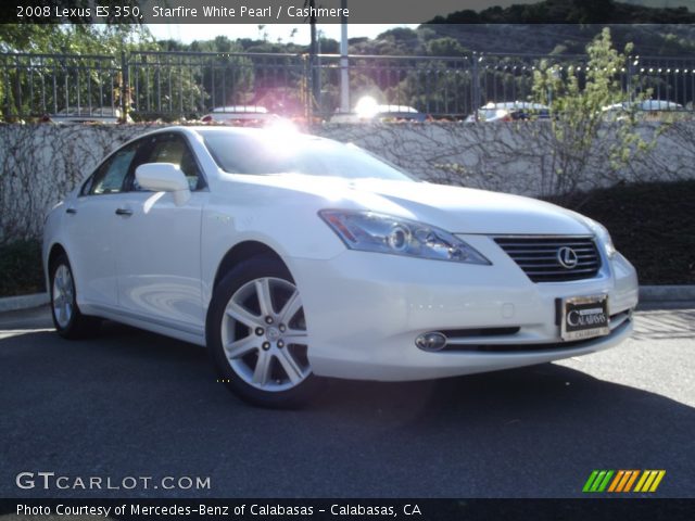 2008 Lexus ES 350 in Starfire White Pearl