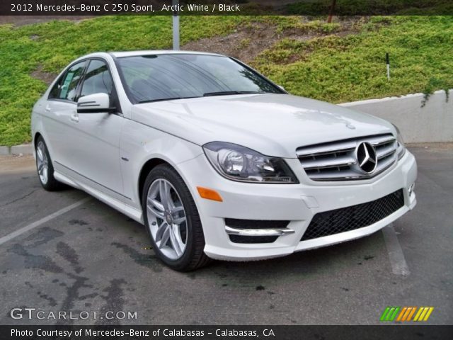 2012 Mercedes-Benz C 250 Sport in Arctic White