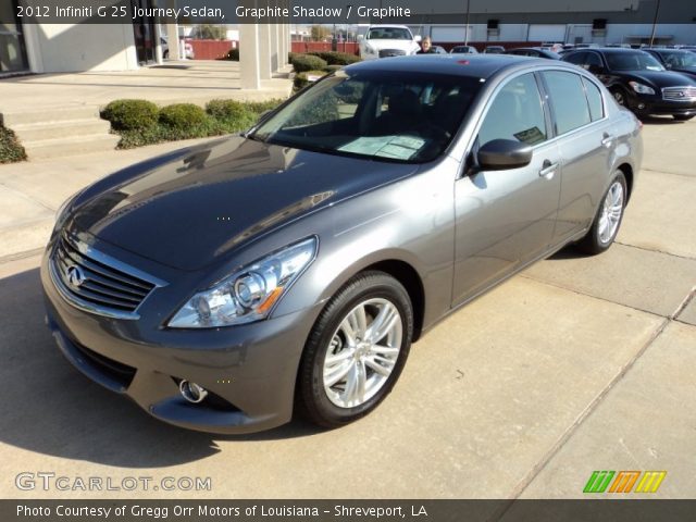 2012 Infiniti G 25 Journey Sedan in Graphite Shadow