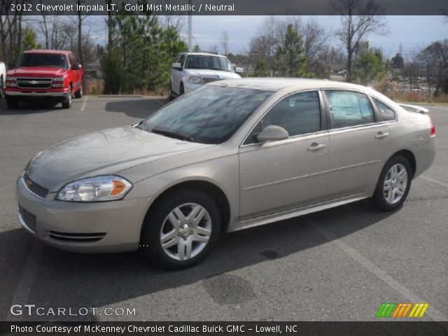 2012 Chevrolet Impala LT in Gold Mist Metallic