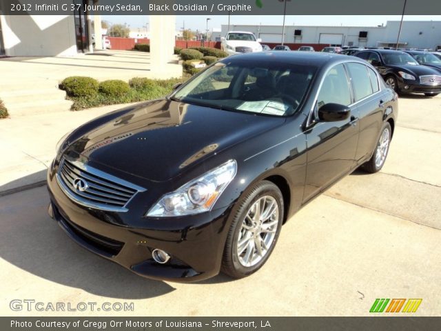 2012 Infiniti G 37 Journey Sedan in Black Obsidian