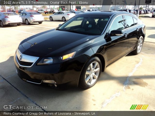 2012 Acura TL 3.5 Technology in Crystal Black Pearl