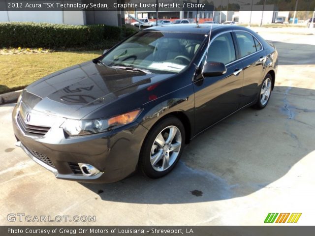 2012 Acura TSX Technology Sedan in Graphite Luster Metallic