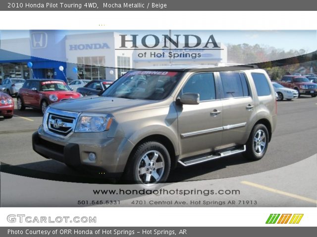 2010 Honda Pilot Touring 4WD in Mocha Metallic