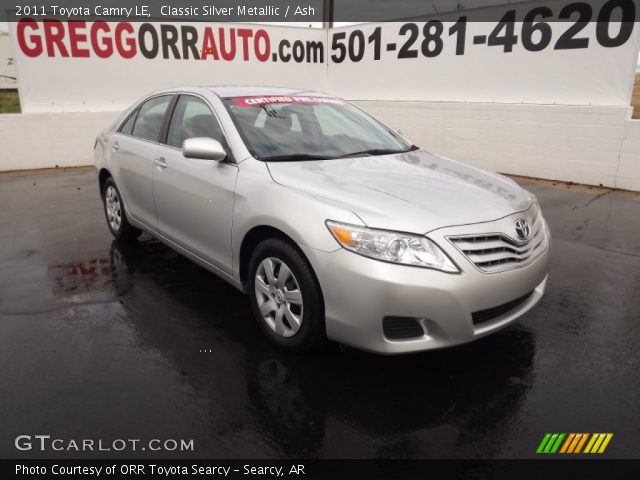 2011 Toyota Camry LE in Classic Silver Metallic