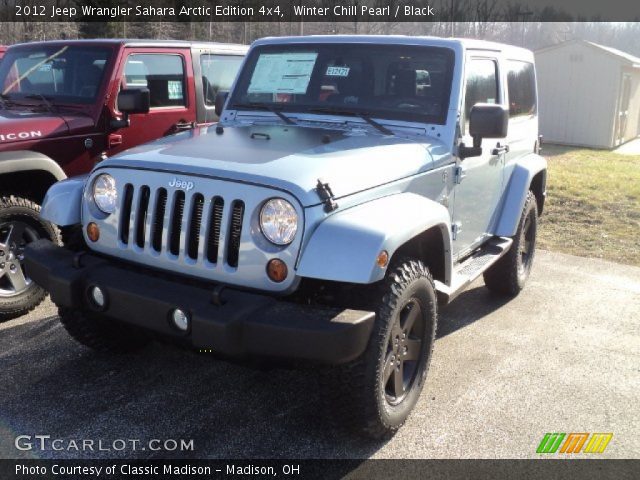 2012 Jeep Wrangler Sahara Arctic Edition 4x4 in Winter Chill Pearl