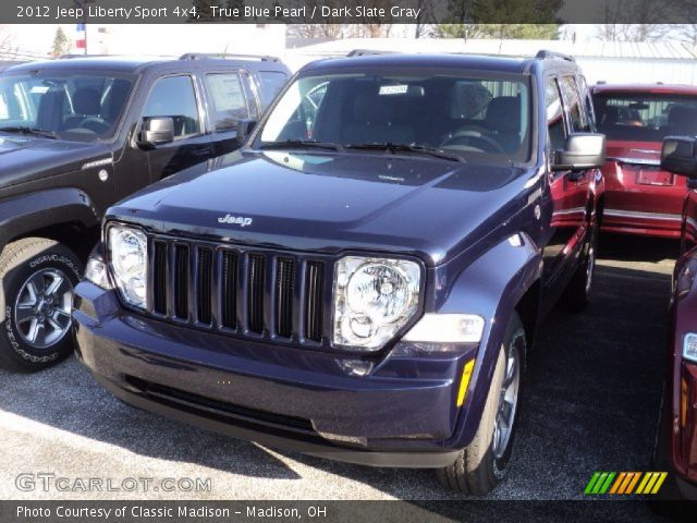 2012 Jeep Liberty Sport 4x4 in True Blue Pearl