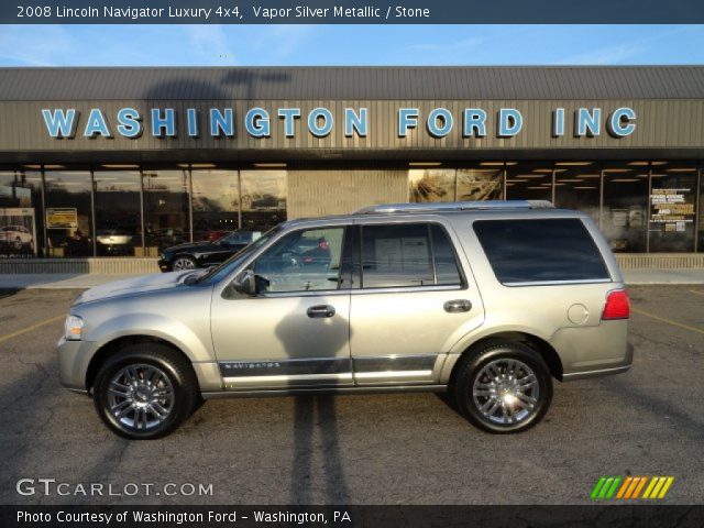 2008 Lincoln Navigator Luxury 4x4 in Vapor Silver Metallic