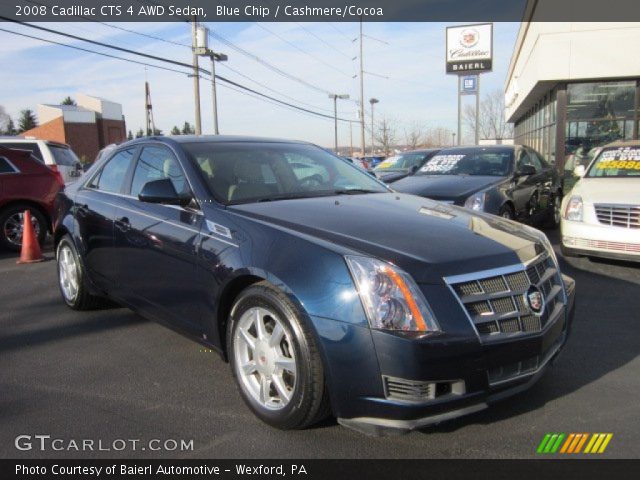 2008 Cadillac CTS 4 AWD Sedan in Blue Chip