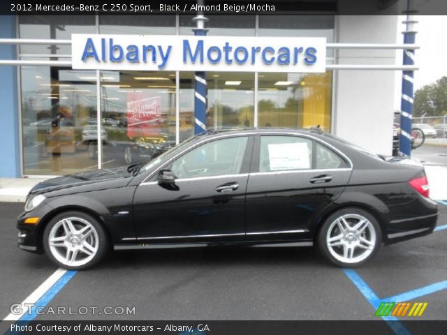 2012 Mercedes-Benz C 250 Sport in Black