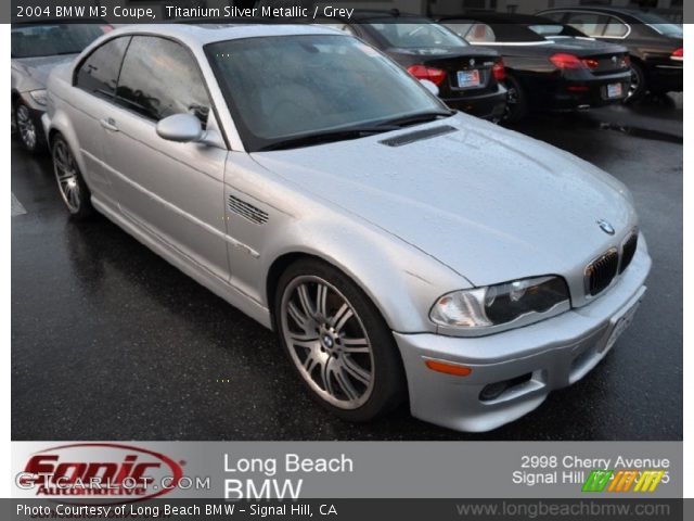 2004 BMW M3 Coupe in Titanium Silver Metallic