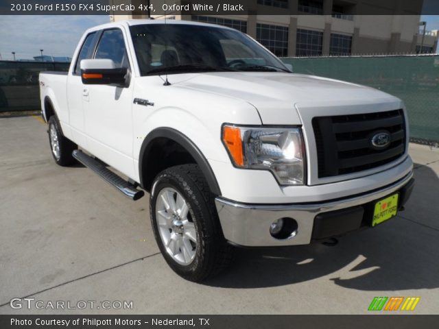 2010 Ford F150 FX4 SuperCab 4x4 in Oxford White