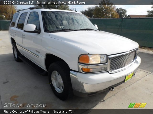 2003 GMC Yukon SLT in Summit White