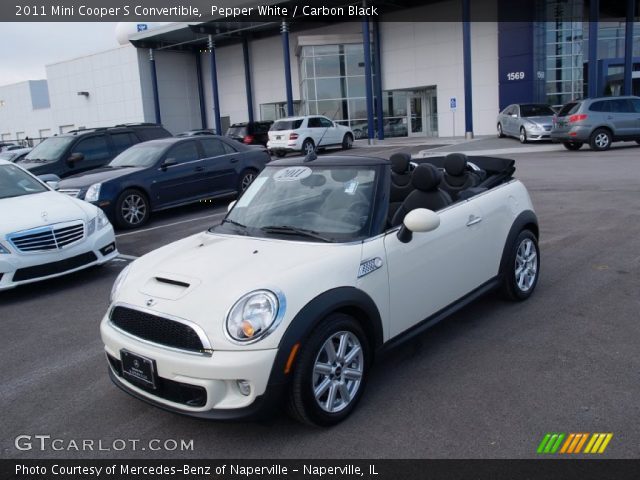 2011 Mini Cooper S Convertible in Pepper White