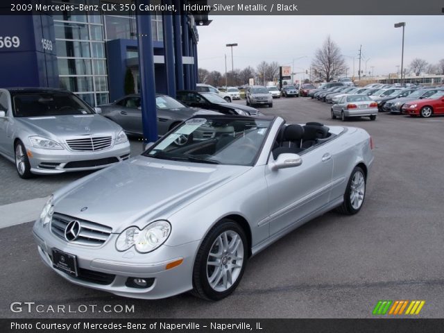 2009 Mercedes-Benz CLK 350 Cabriolet in Iridium Silver Metallic
