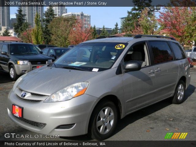 2006 Toyota Sienna LE in Silver Shadow Pearl