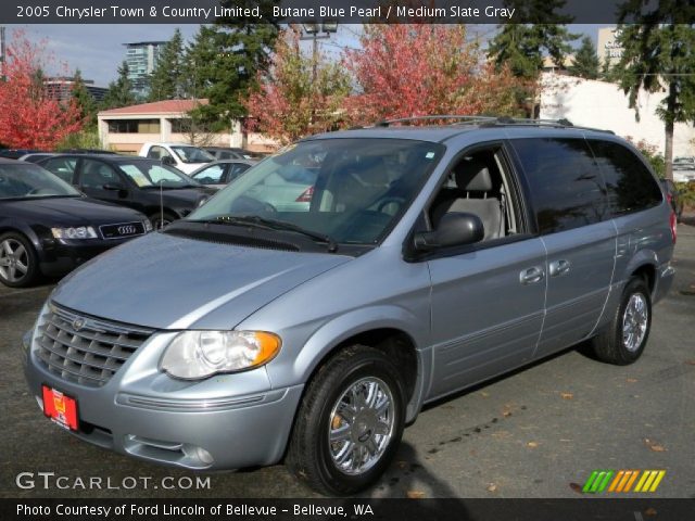 2005 Chrysler Town & Country Limited in Butane Blue Pearl