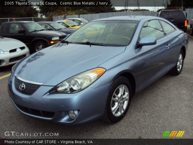 2005 Toyota Solara SE Coupe in Cosmic Blue Metallic