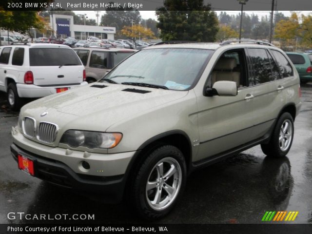 2002 BMW X5 4.4i in Pearl Beige Metallic