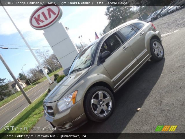 2007 Dodge Caliber R/T AWD in Light Khaki Metallic