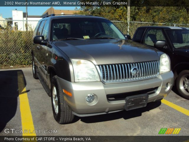 2002 Mercury Mountaineer AWD in Mineral Grey Metallic