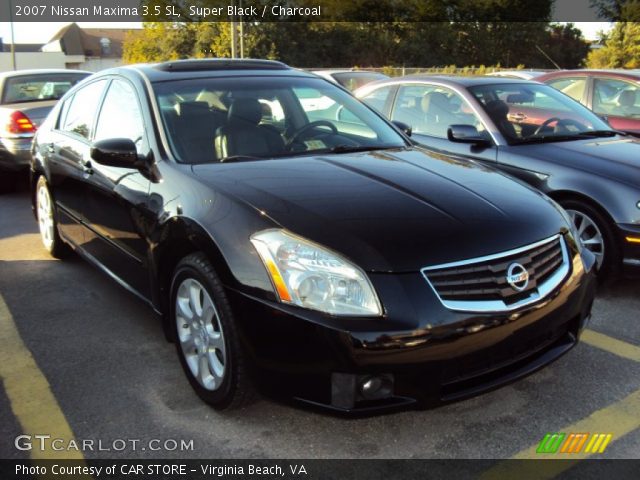 Black 2007 nissan maxima sl #3