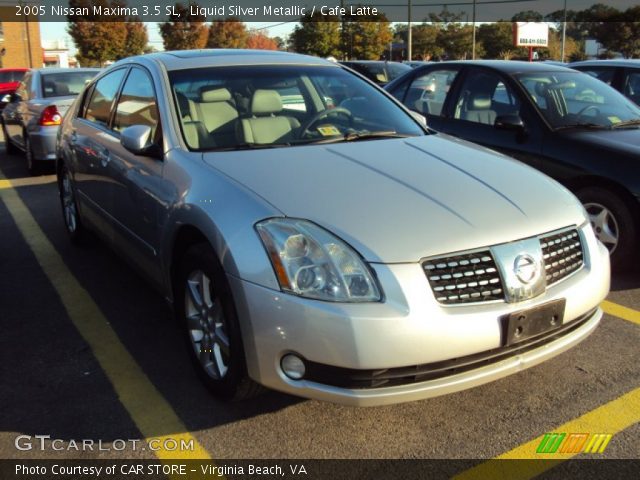 2005 Nissan Maxima 3.5 SL in Liquid Silver Metallic