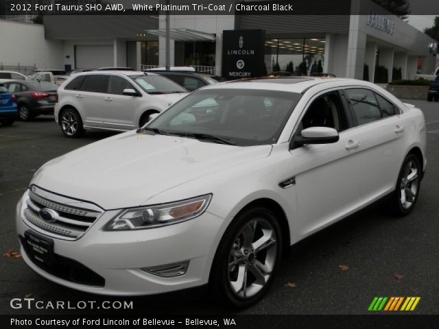 2012 Ford Taurus SHO AWD in White Platinum Tri-Coat