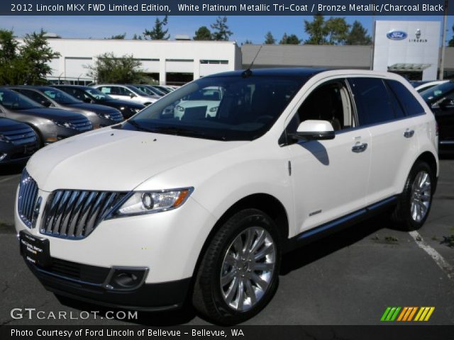 2012 Lincoln MKX FWD Limited Edition in White Platinum Metallic Tri-Coat