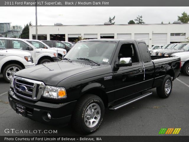 2011 Ford Ranger XLT SuperCab in Black