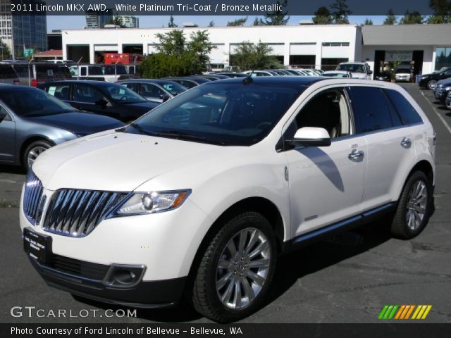 2011 Lincoln MKX AWD in White Platinum Tri-Coat