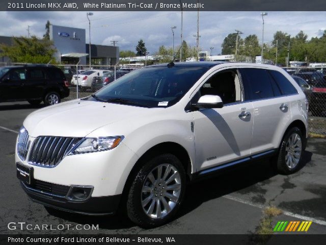 2011 Lincoln MKX AWD in White Platinum Tri-Coat