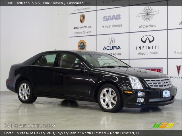 2006 Cadillac STS V6 in Black Raven