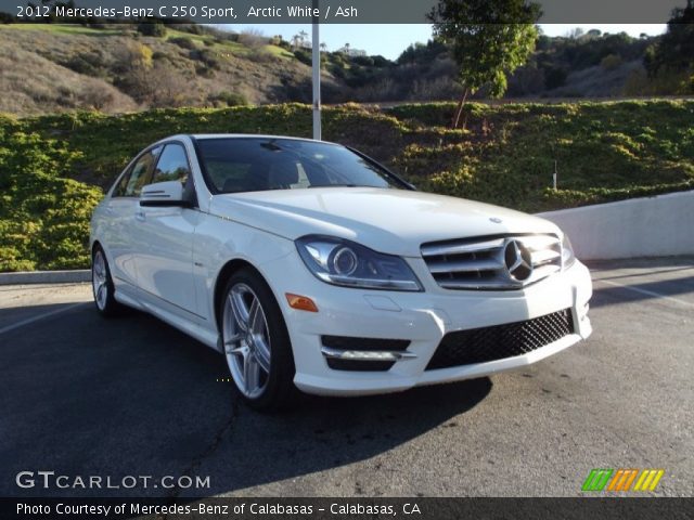 2012 Mercedes-Benz C 250 Sport in Arctic White
