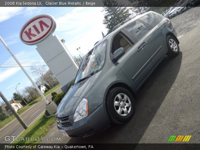 2008 Kia Sedona LX in Glacier Blue Metallic