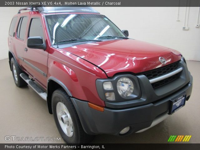 2003 Nissan Xterra XE V6 4x4 in Molten Lava Metallic