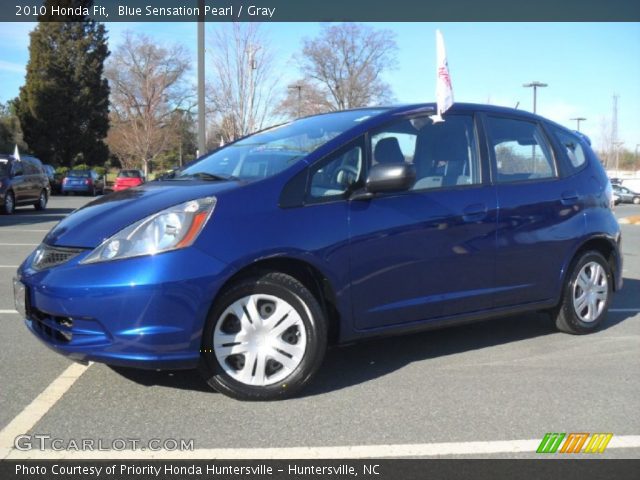 2010 Honda Fit  in Blue Sensation Pearl