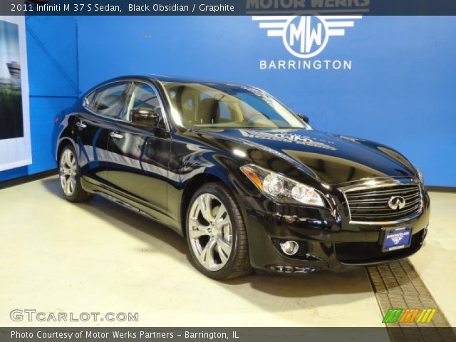 2011 Infiniti M 37 S Sedan in Black Obsidian