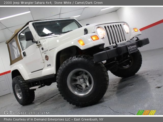 2000 Jeep Wrangler Sahara 4x4 in Stone White