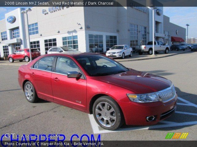 2008 Lincoln MKZ Sedan in Vivid Red Metallic