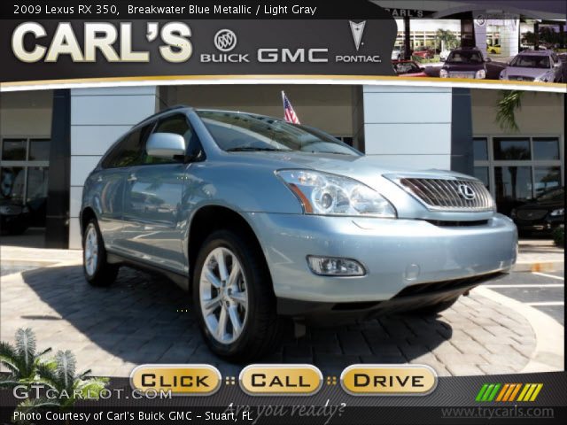2009 Lexus RX 350 in Breakwater Blue Metallic