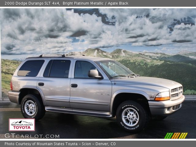 2000 Dodge Durango SLT 4x4 in Bright Platinum Metallic