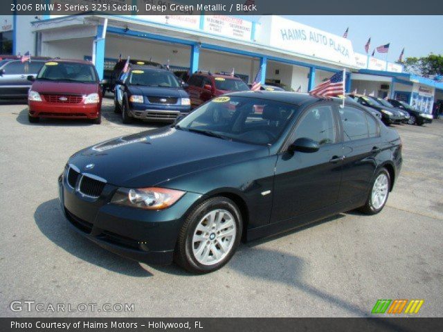 2006 BMW 3 Series 325i Sedan in Deep Green Metallic