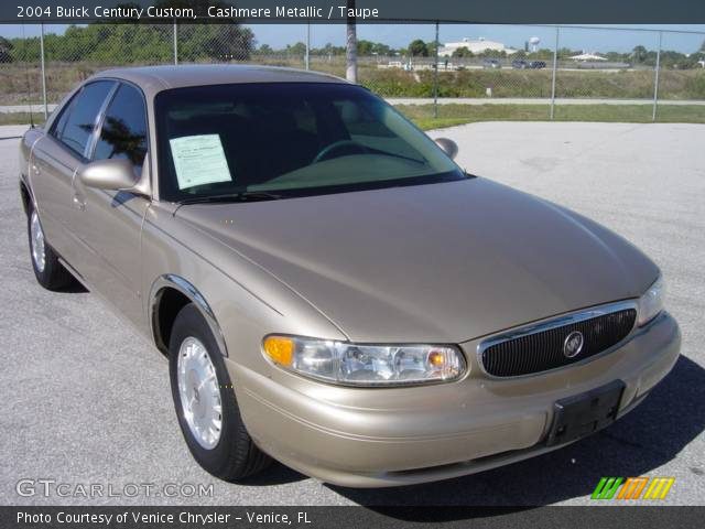 2004 Buick Century Custom in Cashmere Metallic