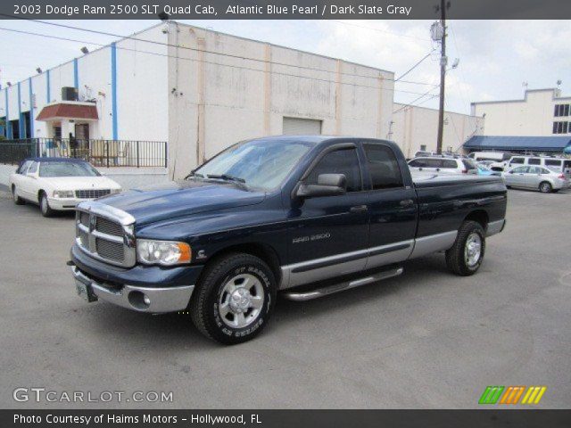 2003 Dodge Ram 2500 SLT Quad Cab in Atlantic Blue Pearl