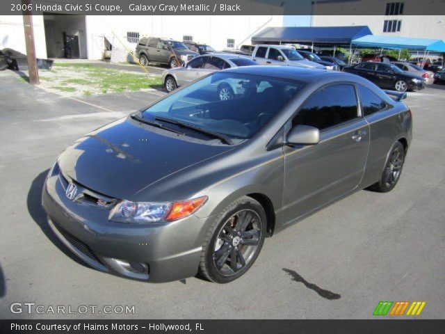 2006 Honda Civic Si Coupe in Galaxy Gray Metallic