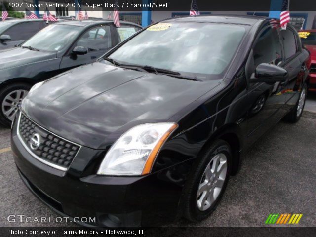 2007 Nissan Sentra 2.0 S in Super Black